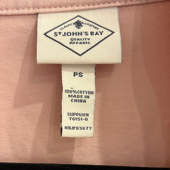 St. John's Bay Light Pink Utility Jacket - Picture 2 of 6